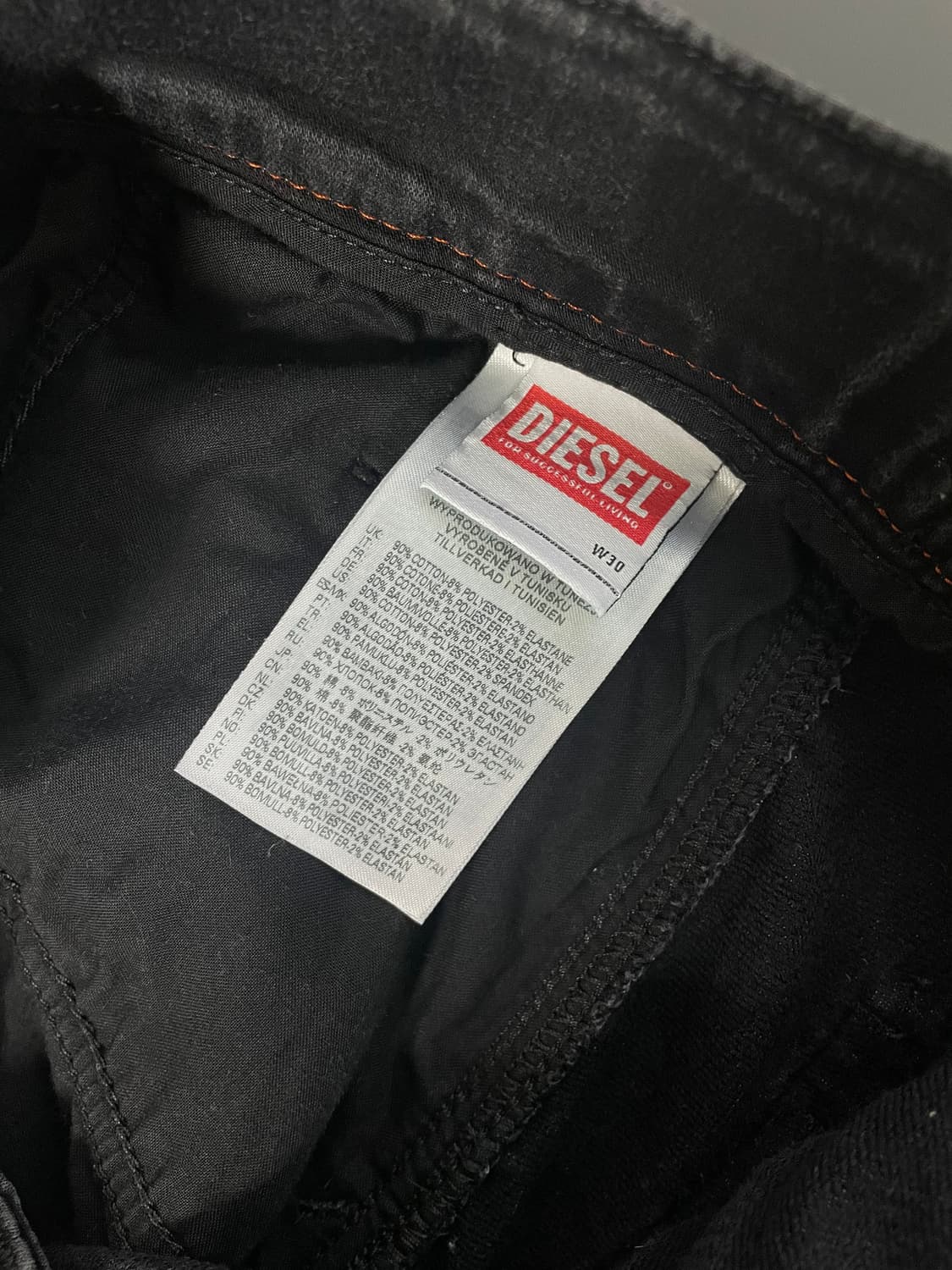 [30] 디젤 크룰리 가먼트다잉 카고 조거 팬츠 상품이미지7