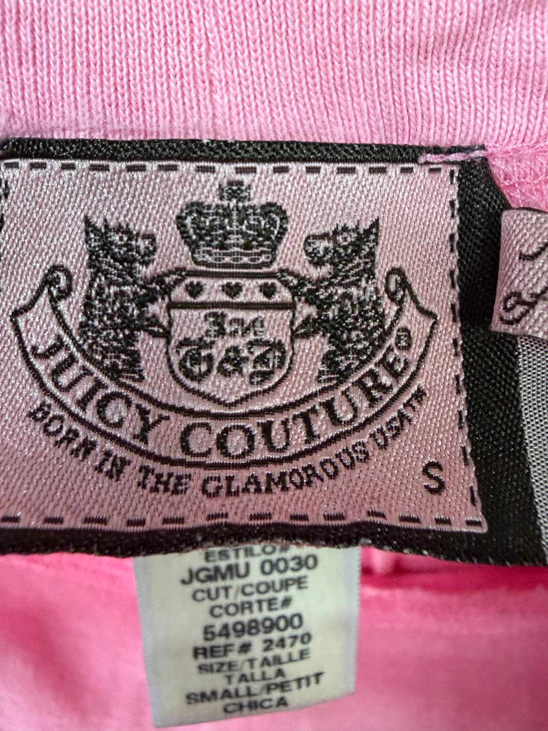 쥬시꾸뛰르 츄리닝 바지 상품이미지3