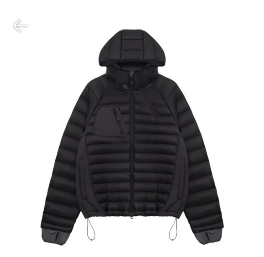산산기어 푸퍼 자켓 블랙 - 3사이즈 상품이미지1