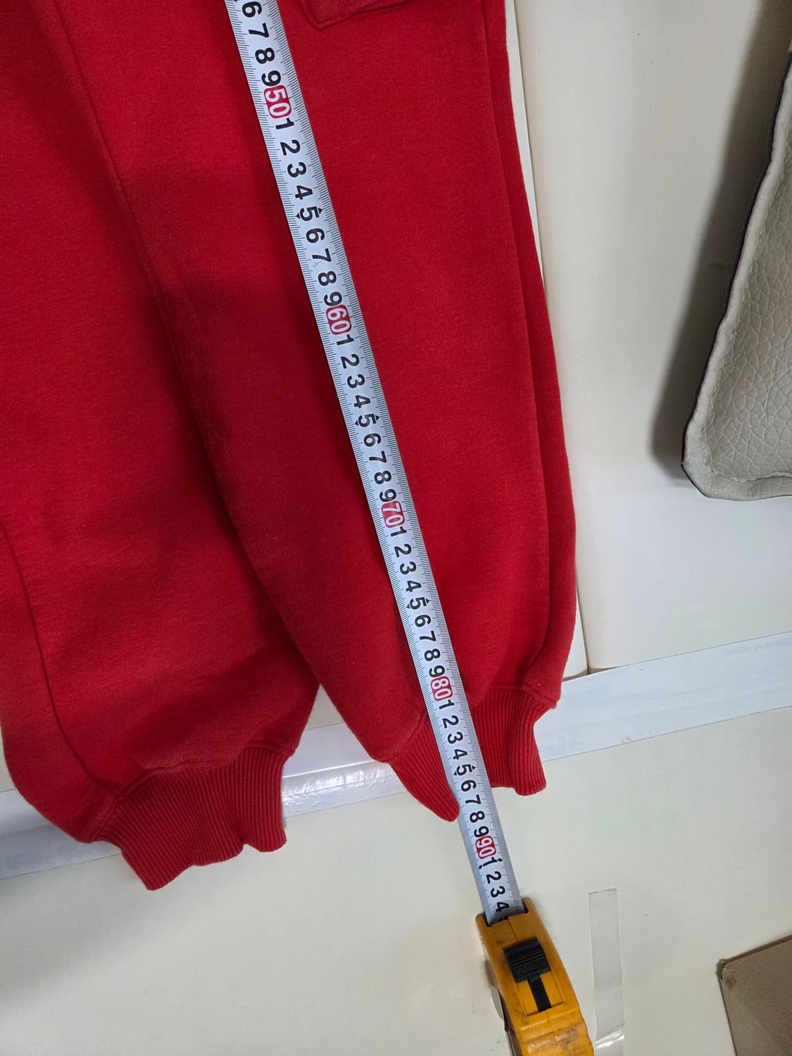 코닥 빨간색 조거팬츠 + 맨투맨 세트 (S) 상품이미지5