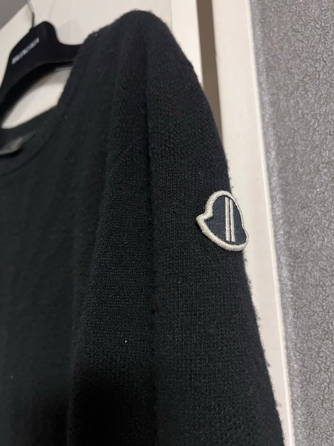 [S] 릭오웬스 몽클레어 바이커 크롭 니트 상품이미지3