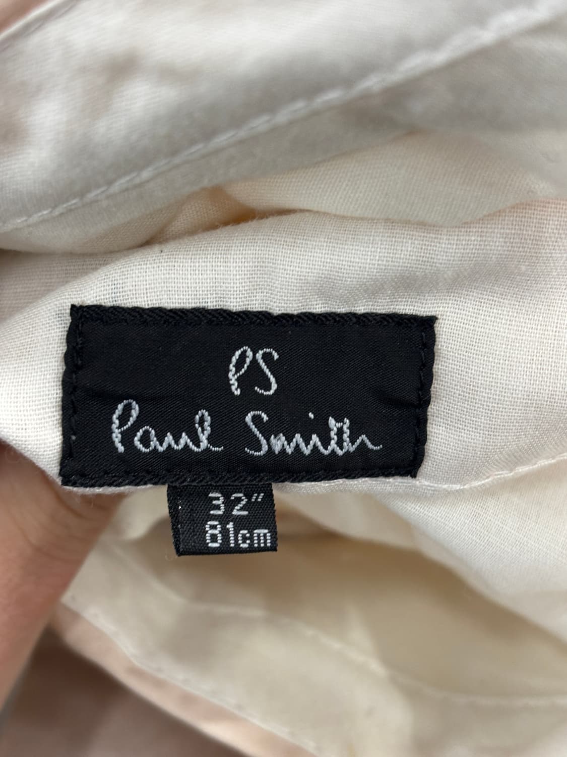 폴스미스 베이지 면바지 32사이즈 상품이미지6