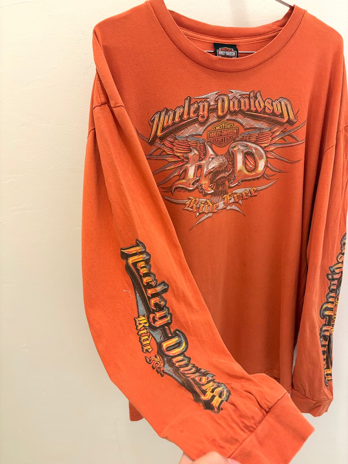 할리데이비슨 빈티지 롱슬리브 2XL 상품이미지1