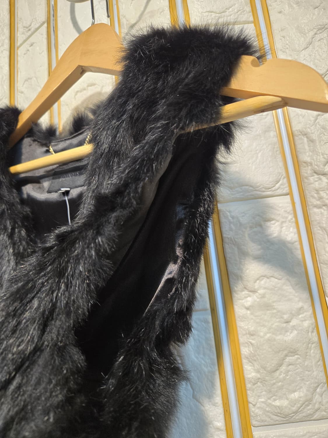 조이너스 토끼털 조끼 베스트 새상급 토끼털 100% 상품이미지3