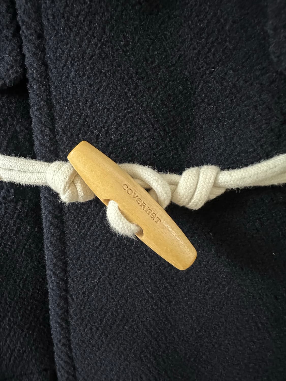 커버낫 크롭 떡볶이 코트 S 드라이클리닝 완료 상품이미지7