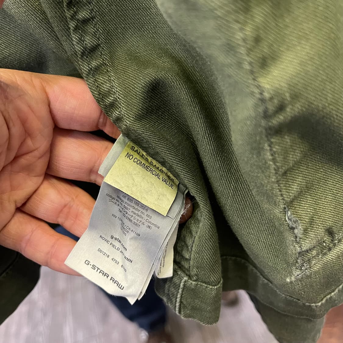 RAW 빈티지 야상 상품이미지8