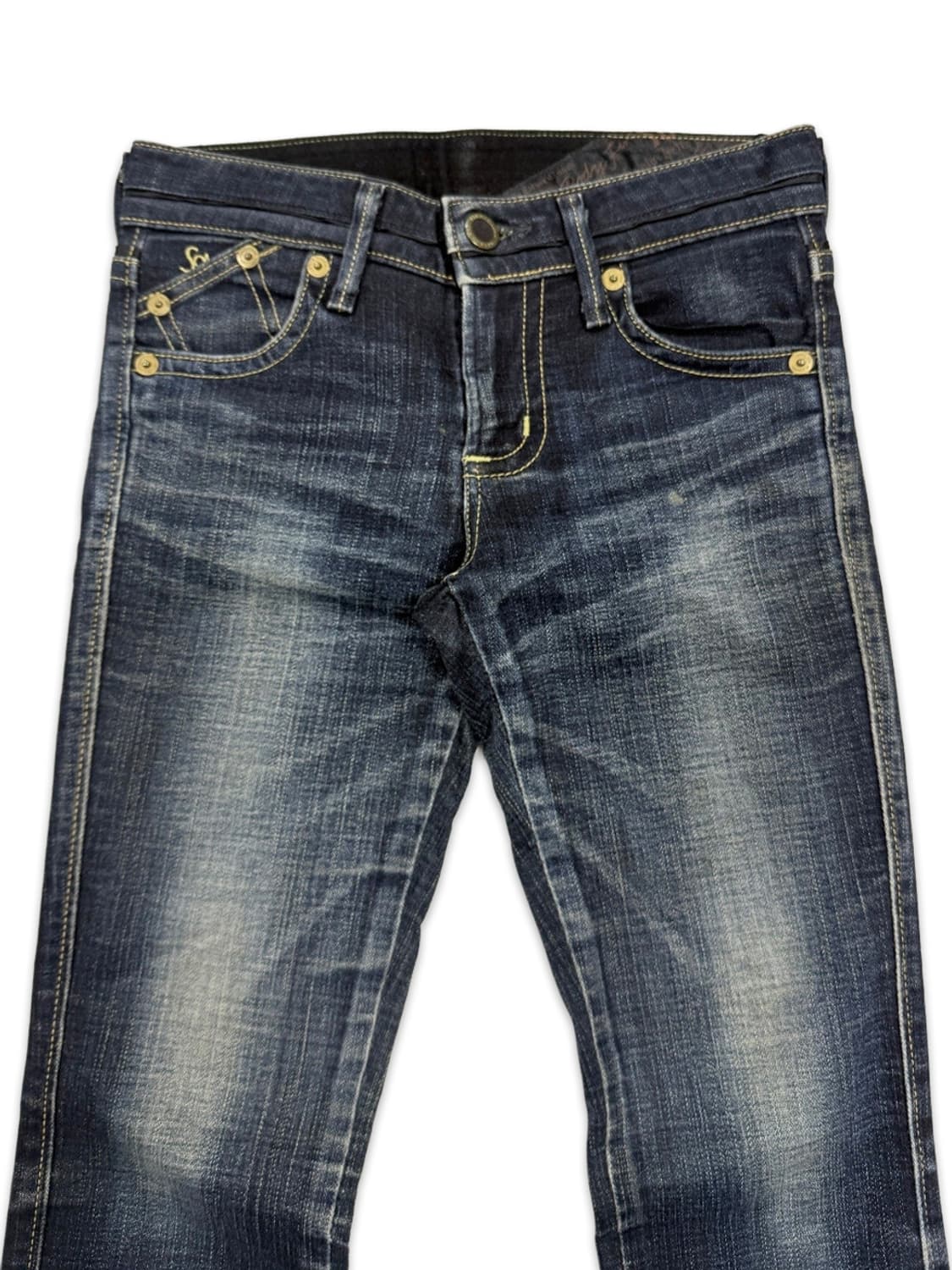 빈티지 EDWIN 딥블루 슬림 부츠컷 팬츠 상품이미지2