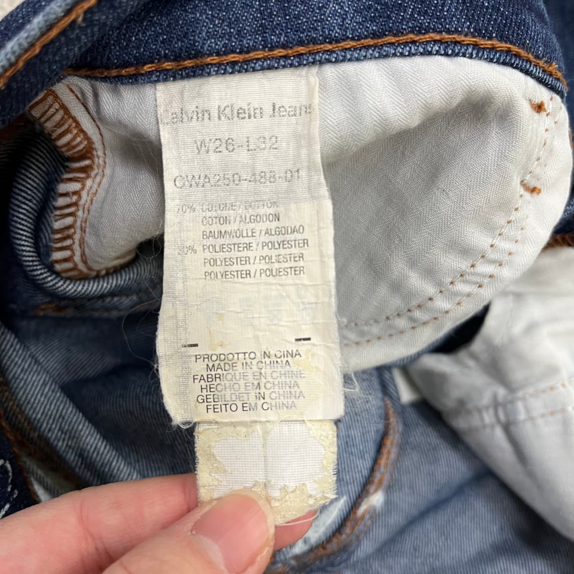 [26] 캘빈클라인 부츠컷 데님 팬츠 청바지 4120 상품이미지8