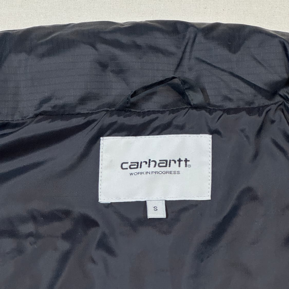 S) 칼하트 WIP 루미 자켓 덕다운 패딩 점퍼 블랙 상품이미지8