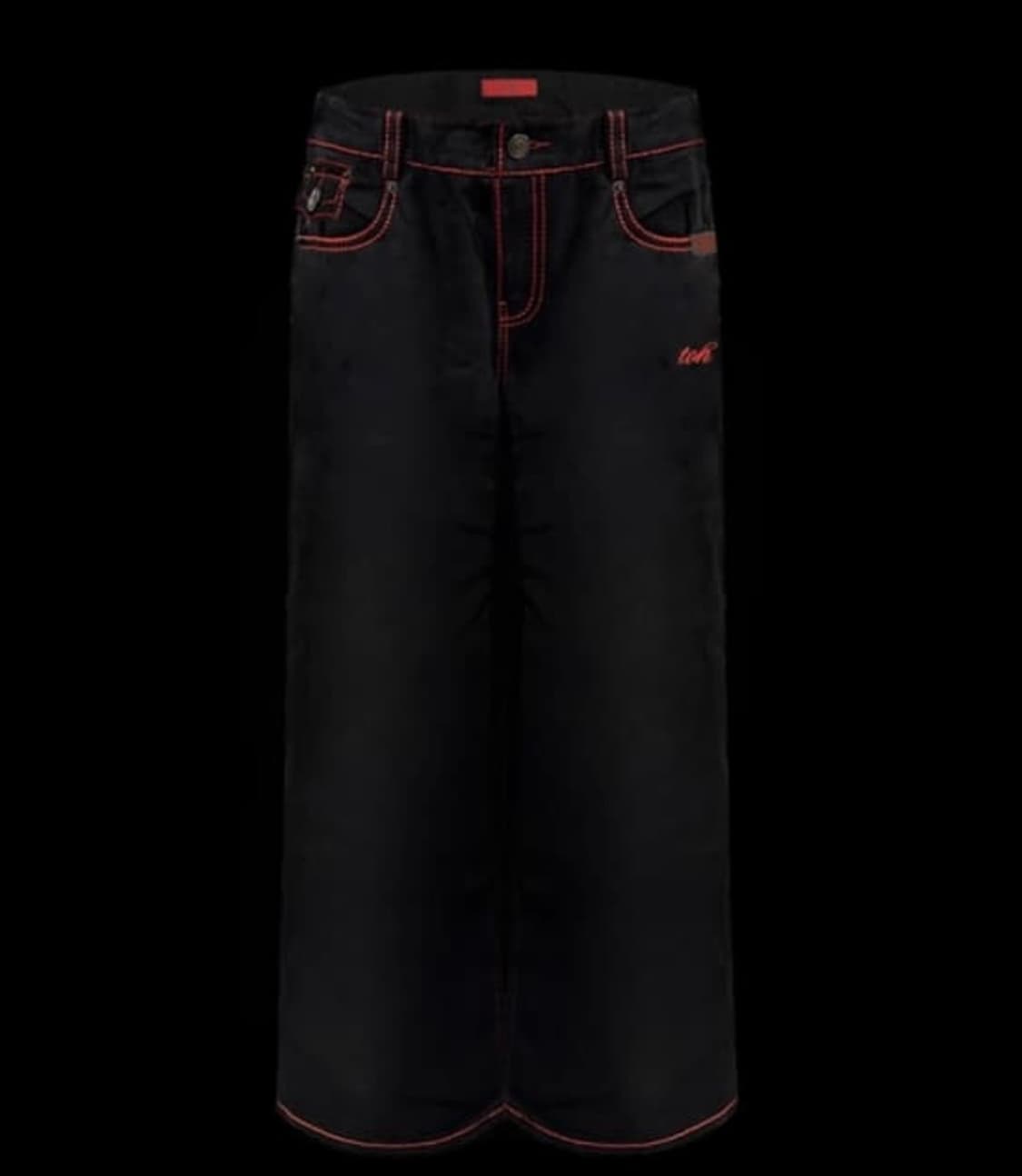 Toh cherry stitch raw pants 상품이미지2