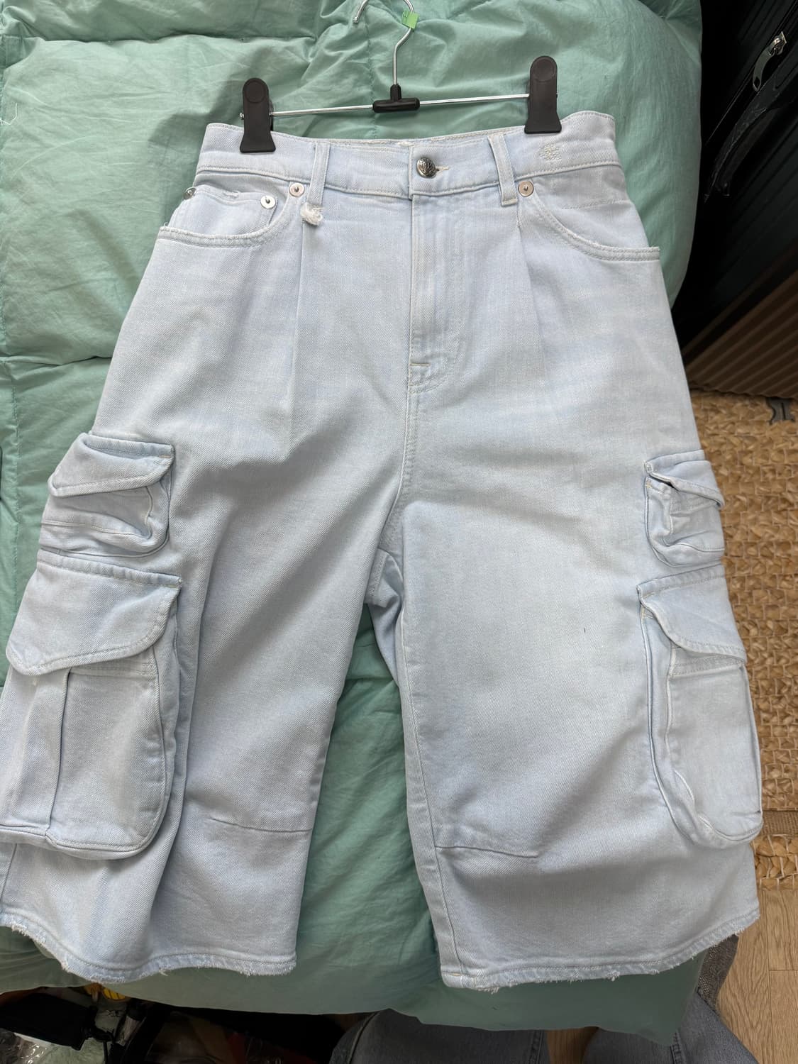 R13 데님 쇼츠 상품이미지1