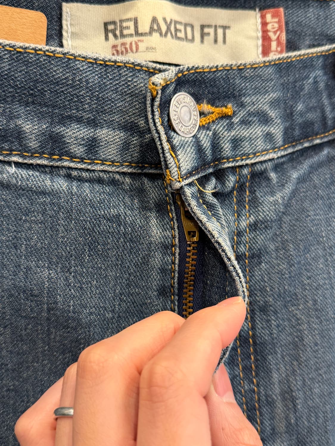 00s Levis 리바이스 550 데님 팬츠 (36inch) 상품이미지4