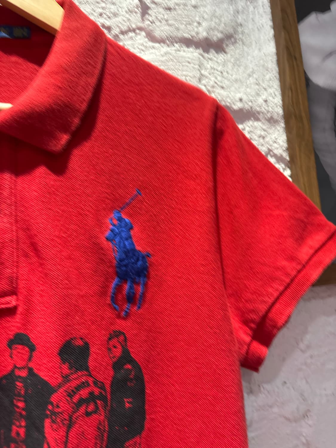 폴로 치프키프 빅포니 USA 성조기 커스텀 카라반팔 상품이미지6