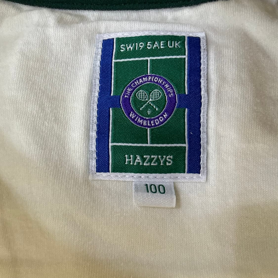 100 헤지스 배색 헨리넥 반팔 티셔츠 0326T 상품이미지3