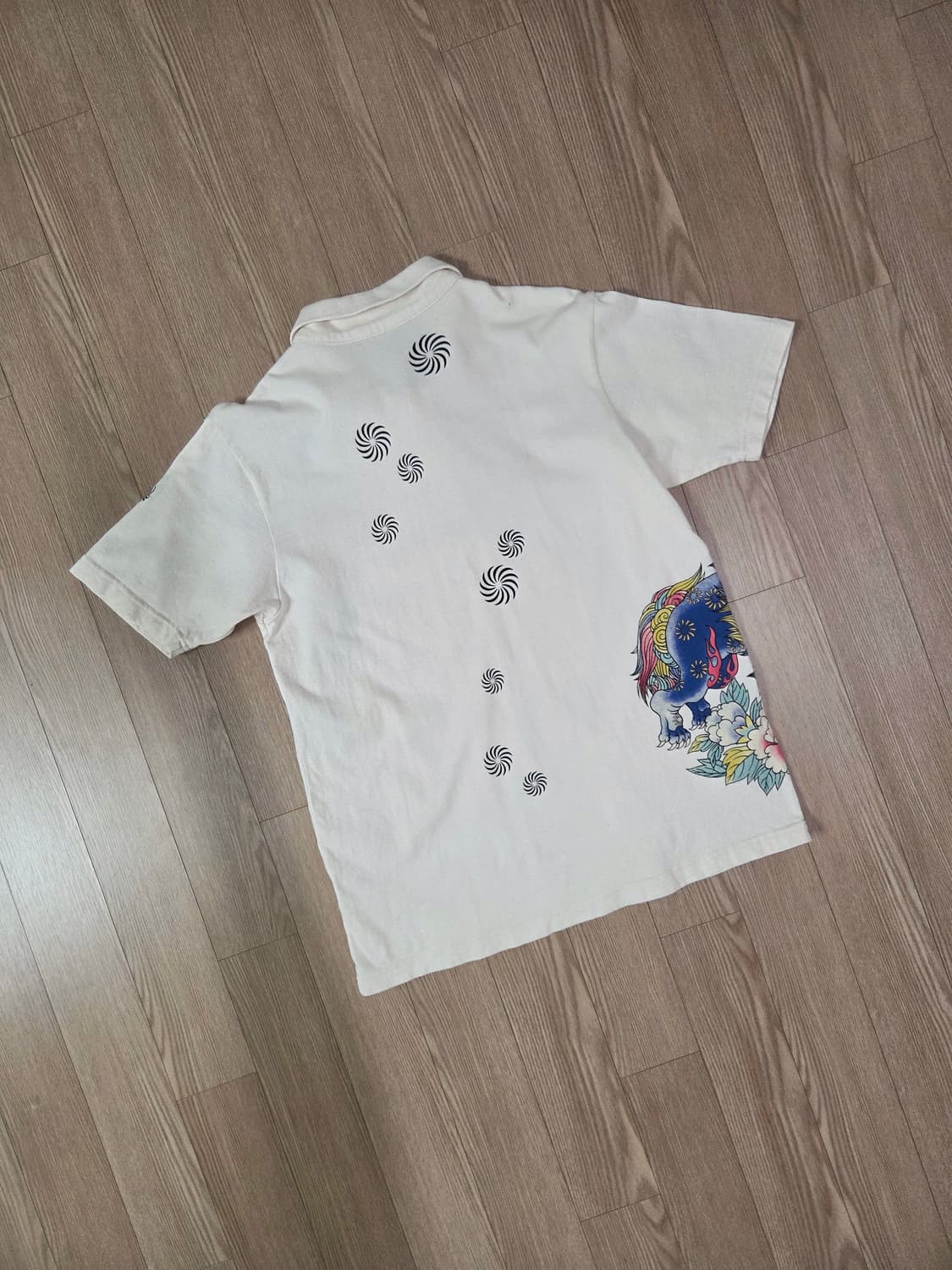 cropped heads 오리엔탈 칼라 티셔츠 상품이미지4