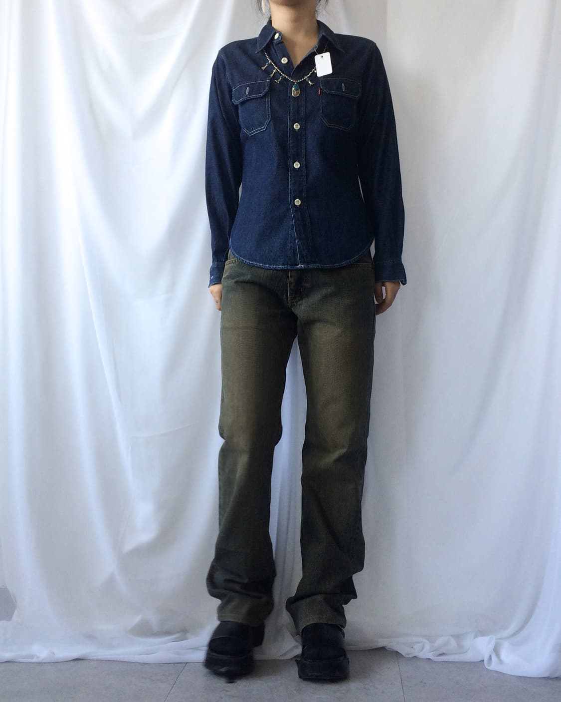 Levis red tap denim shirt 상품이미지6