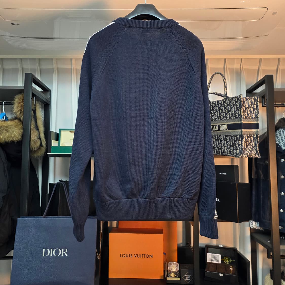 {클로젯}[L][상태 최상]디올 오블리크 인서트 니트 상품이미지2