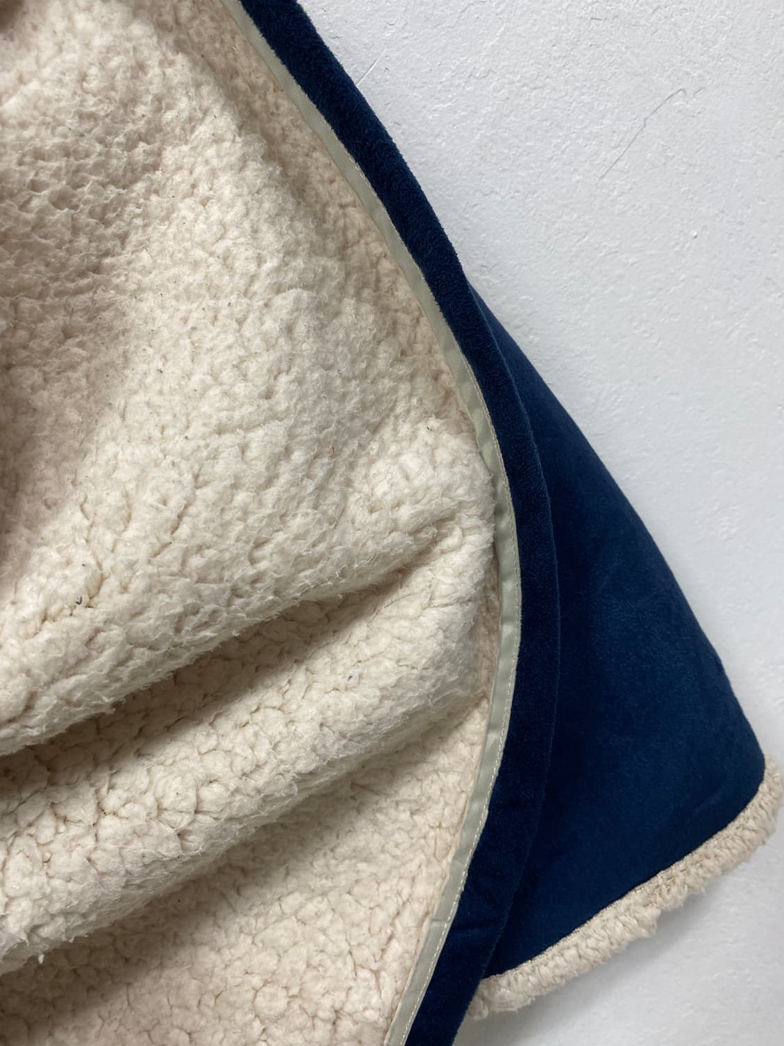 [JPN] 폭닥 네이비 벨벳 떡볶이 코트 상품이미지5