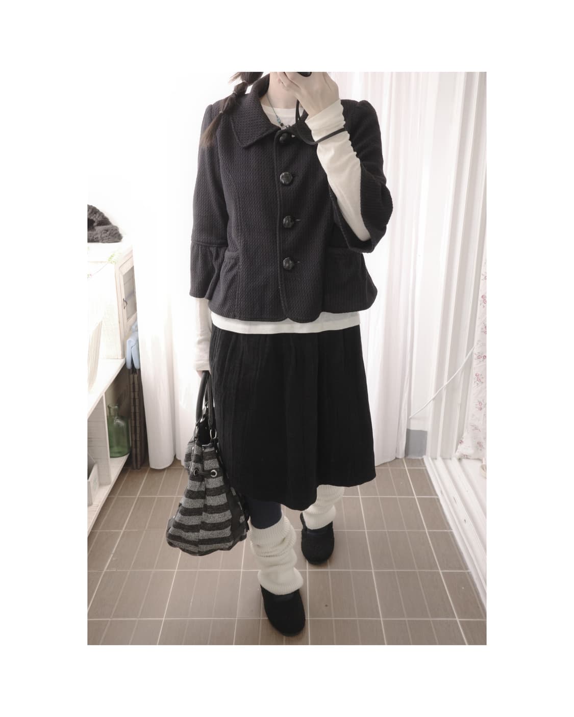 Cotton half jacket 상품이미지2