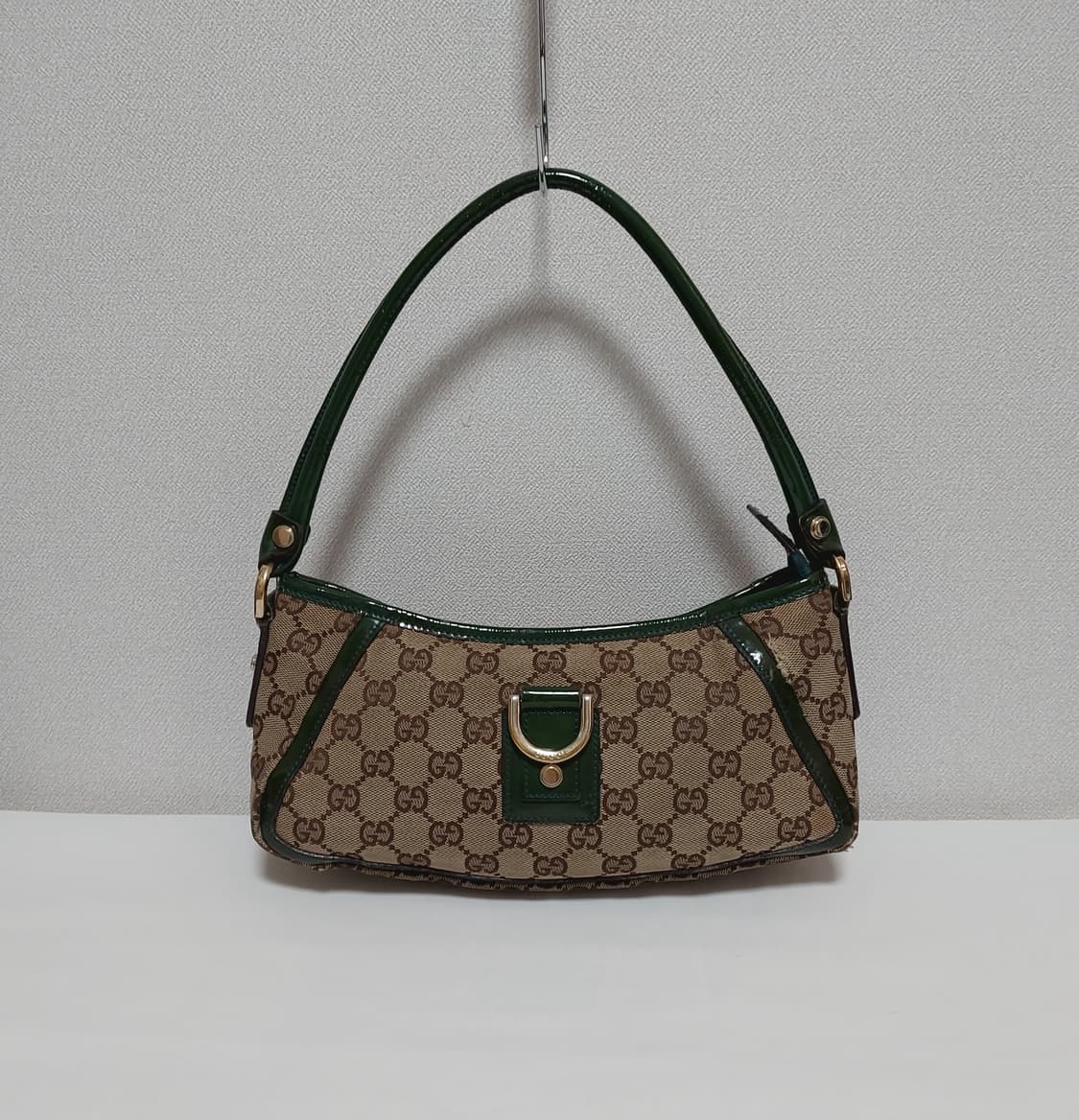 구찌 자가드 D링 숄더백 그린 (정품) 상품이미지1