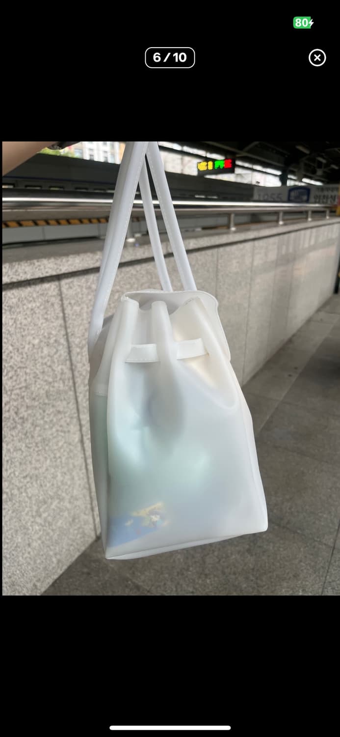 스노우화이트 젤리버킨 - 자체제작 상품이미지5