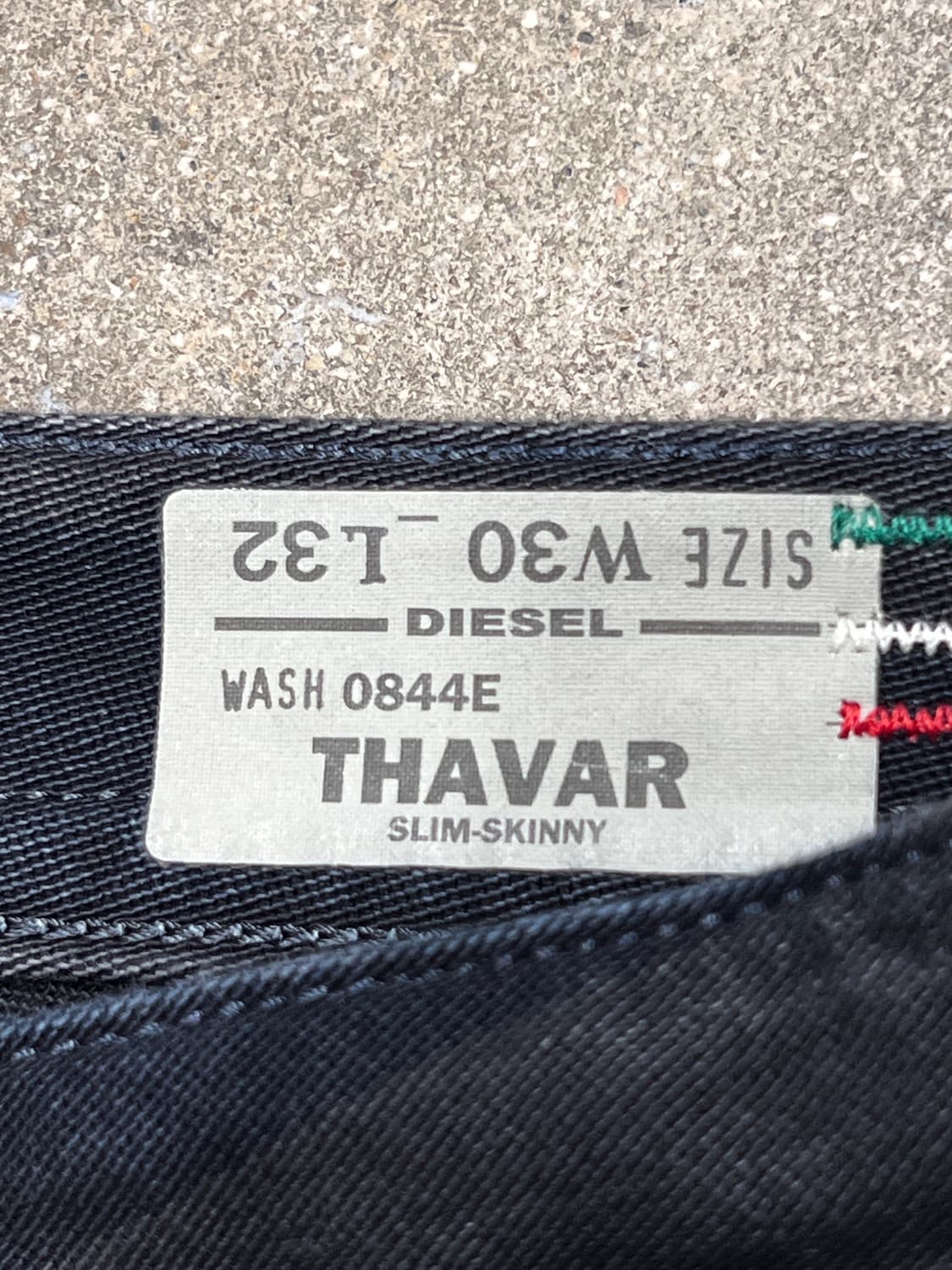 디젤 THAVAR wash 0884E 스키니 데님 상품이미지9