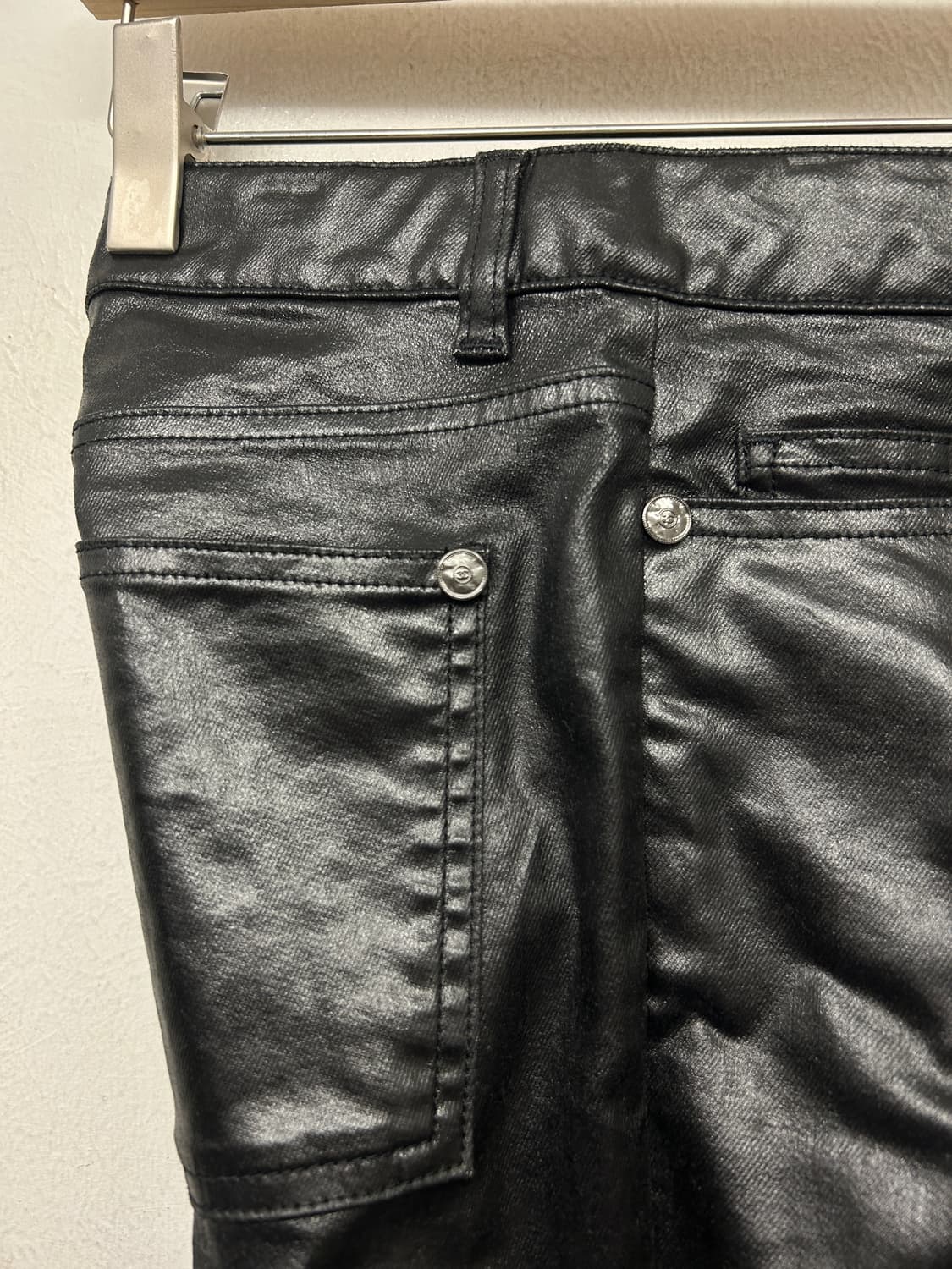 샤넬 코팅진 스키니핏  상품이미지2