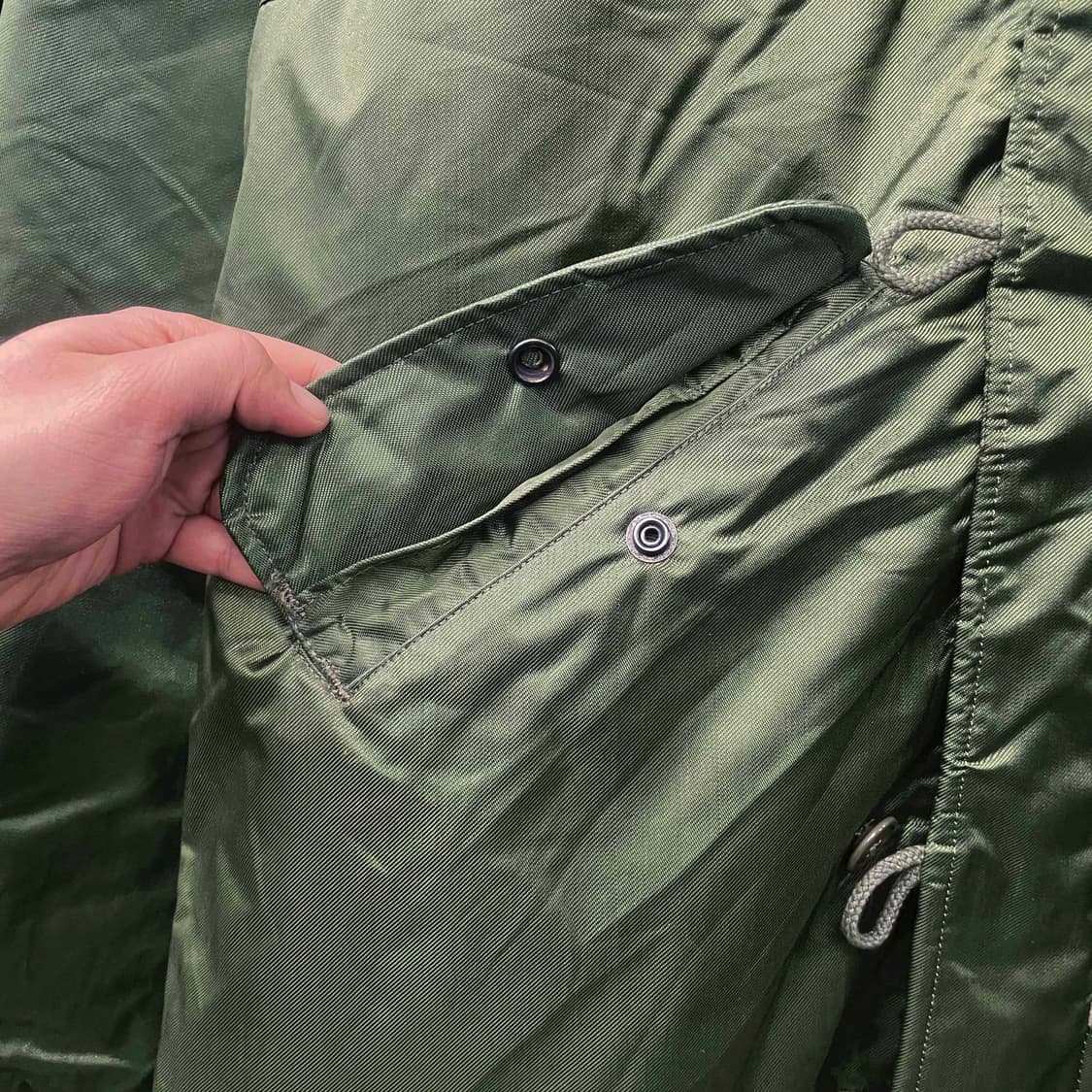 70s 오리지널 U.S NAVY A-1 덱 자켓 밀리터리 파카 N509 상품이미지5