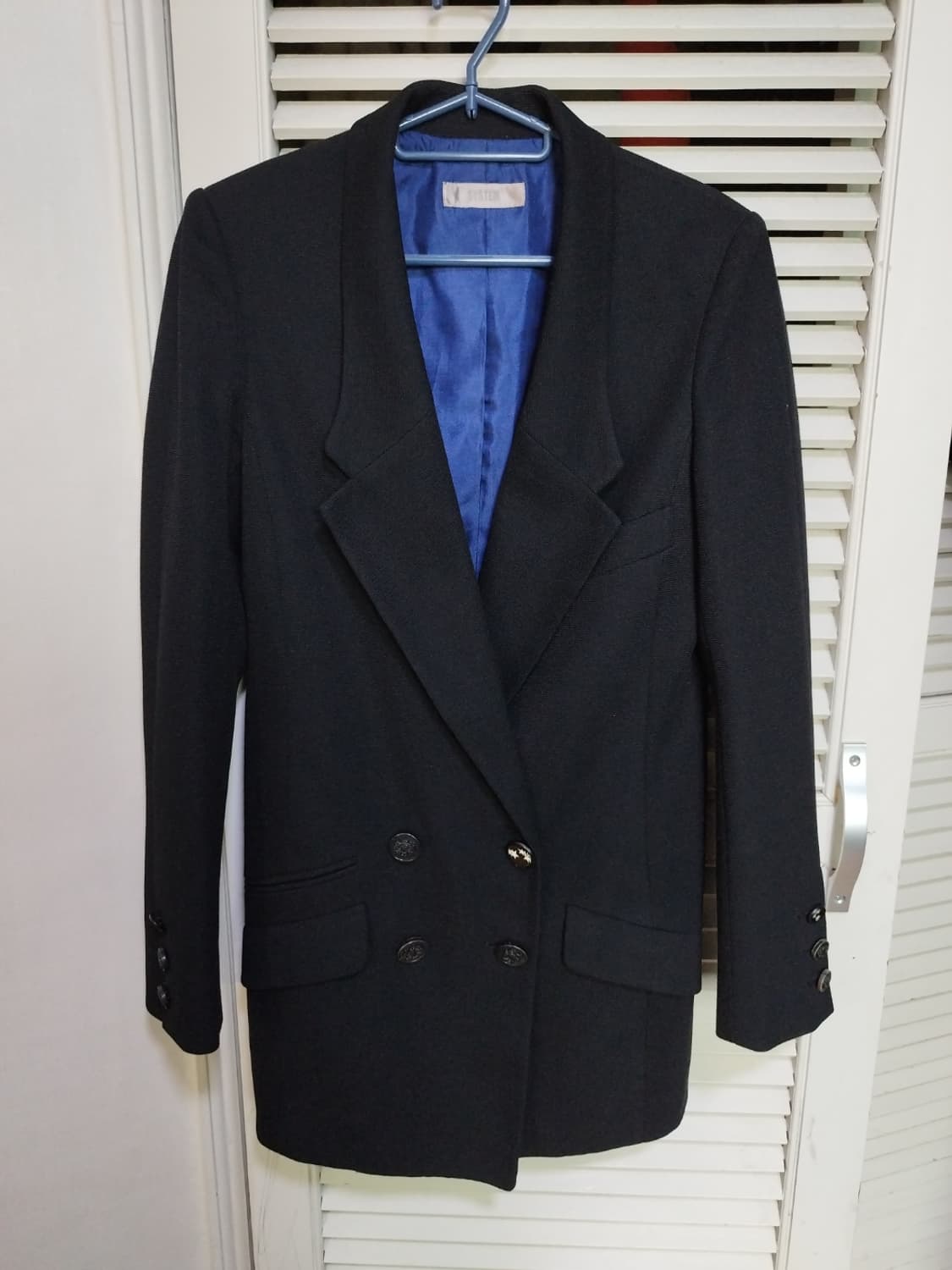 82 한섬 시스템 더블 코트 상품이미지1