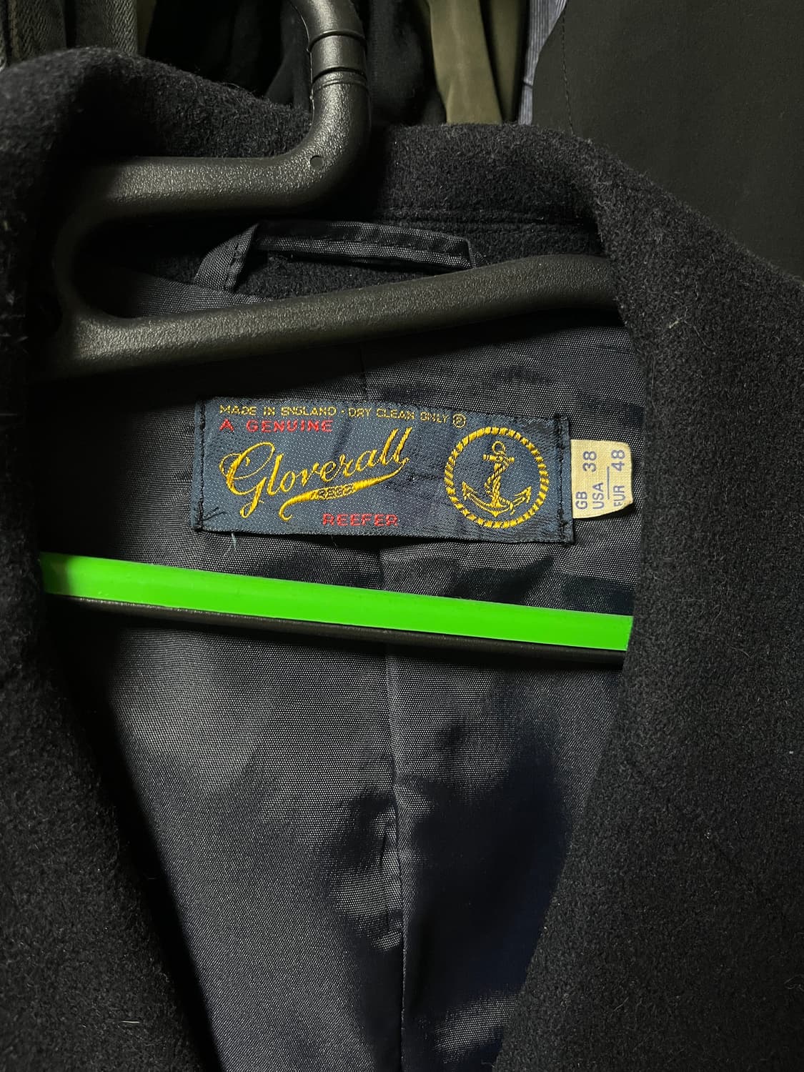 Gloverall 네이비 피코트 더블코트 울자켓 상품이미지4