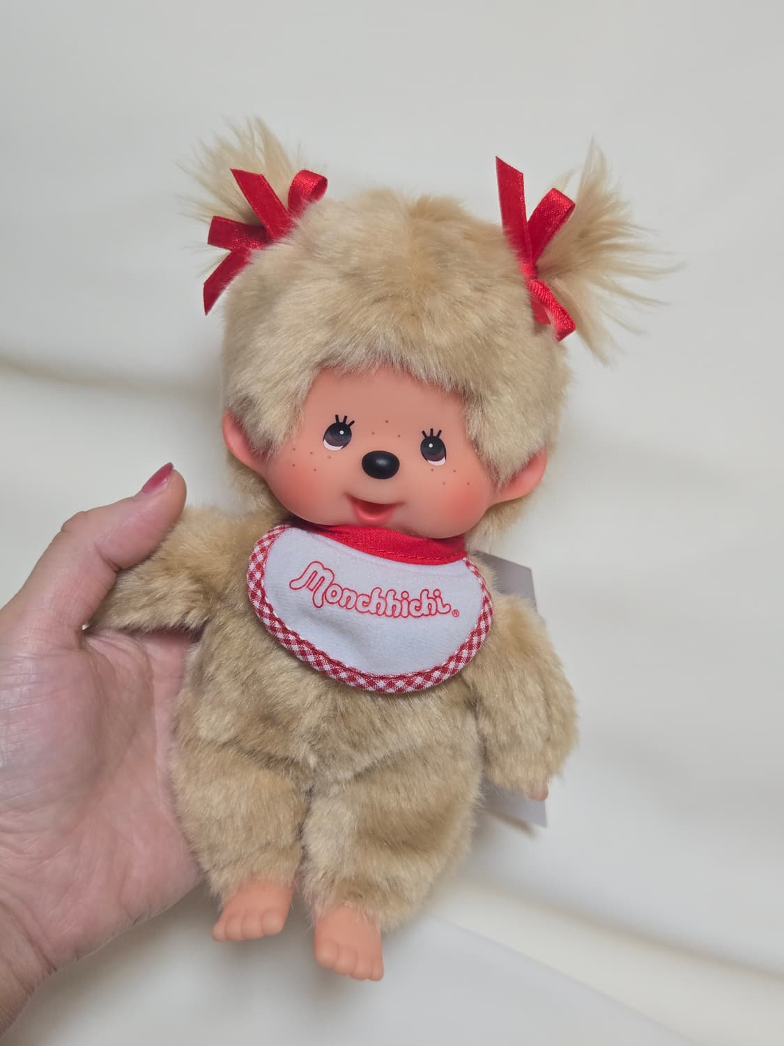 몬치치 트윈테일 양갈래 베이지 S 상품이미지1