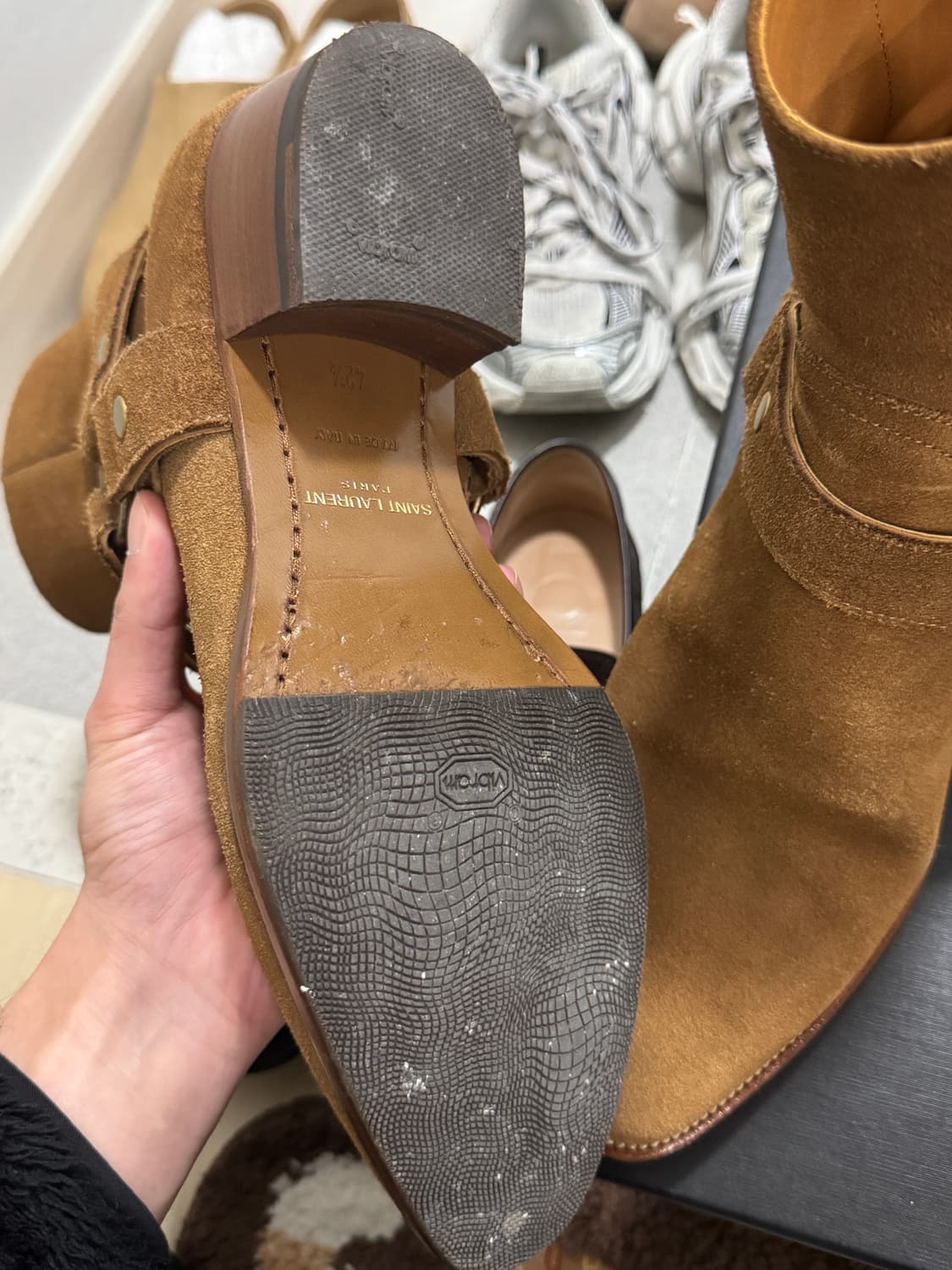 생로랑 첼시부츠(와이어네트 42.5)-백화점 구매 상품이미지4