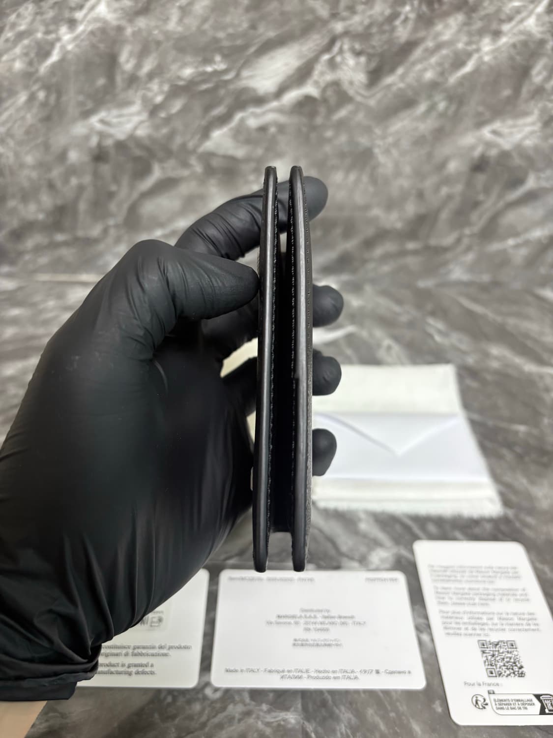 [새상품급] 마르지엘라 레더 바이폴드 오거나이저 카드지갑 상품이미지7