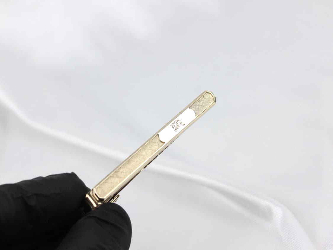 버버리 B+등급 5.5cm 남자 명품 넥타이핀 빈티지 상품이미지5