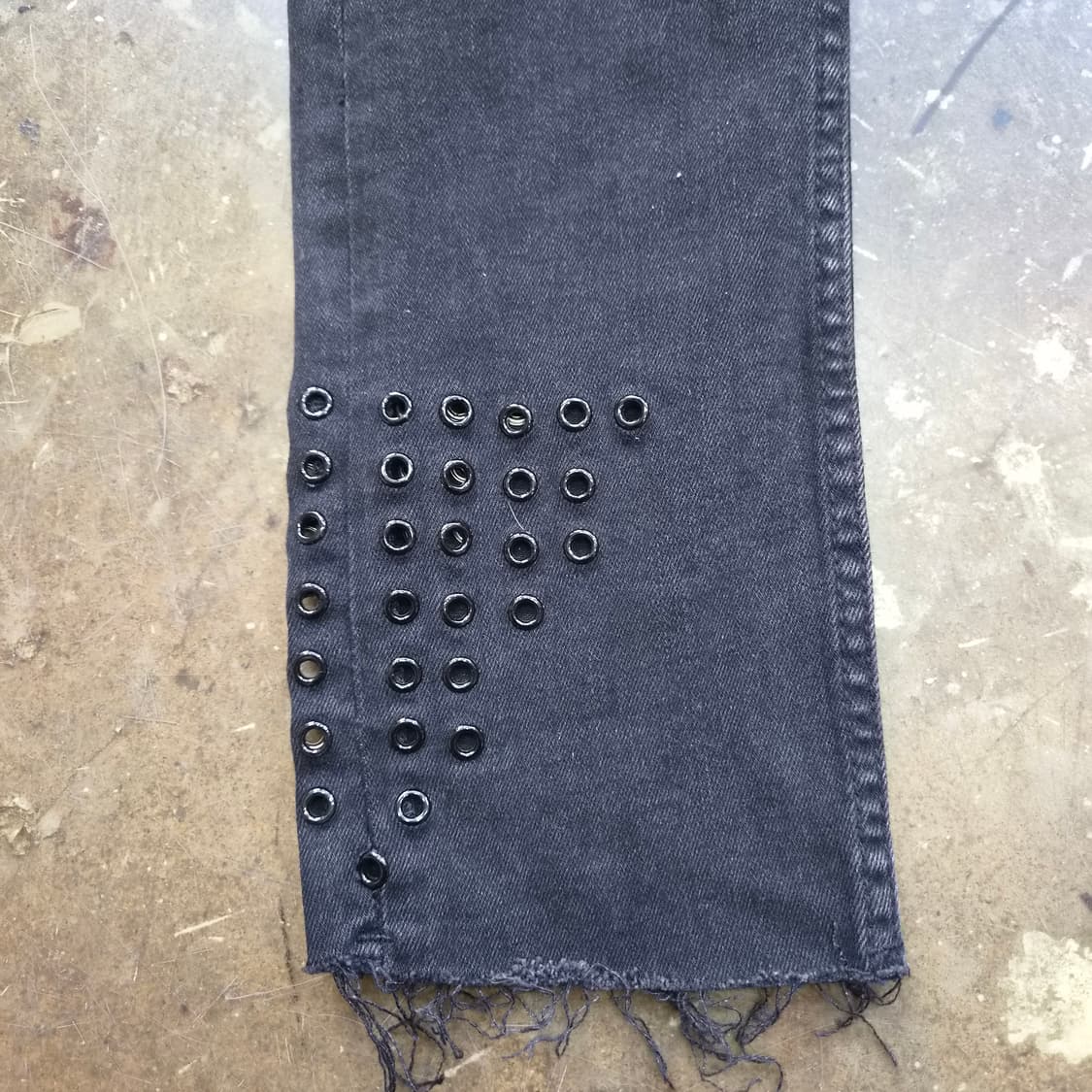 26) ZARA 흑청 데님 팬츠 청바지 상품이미지5