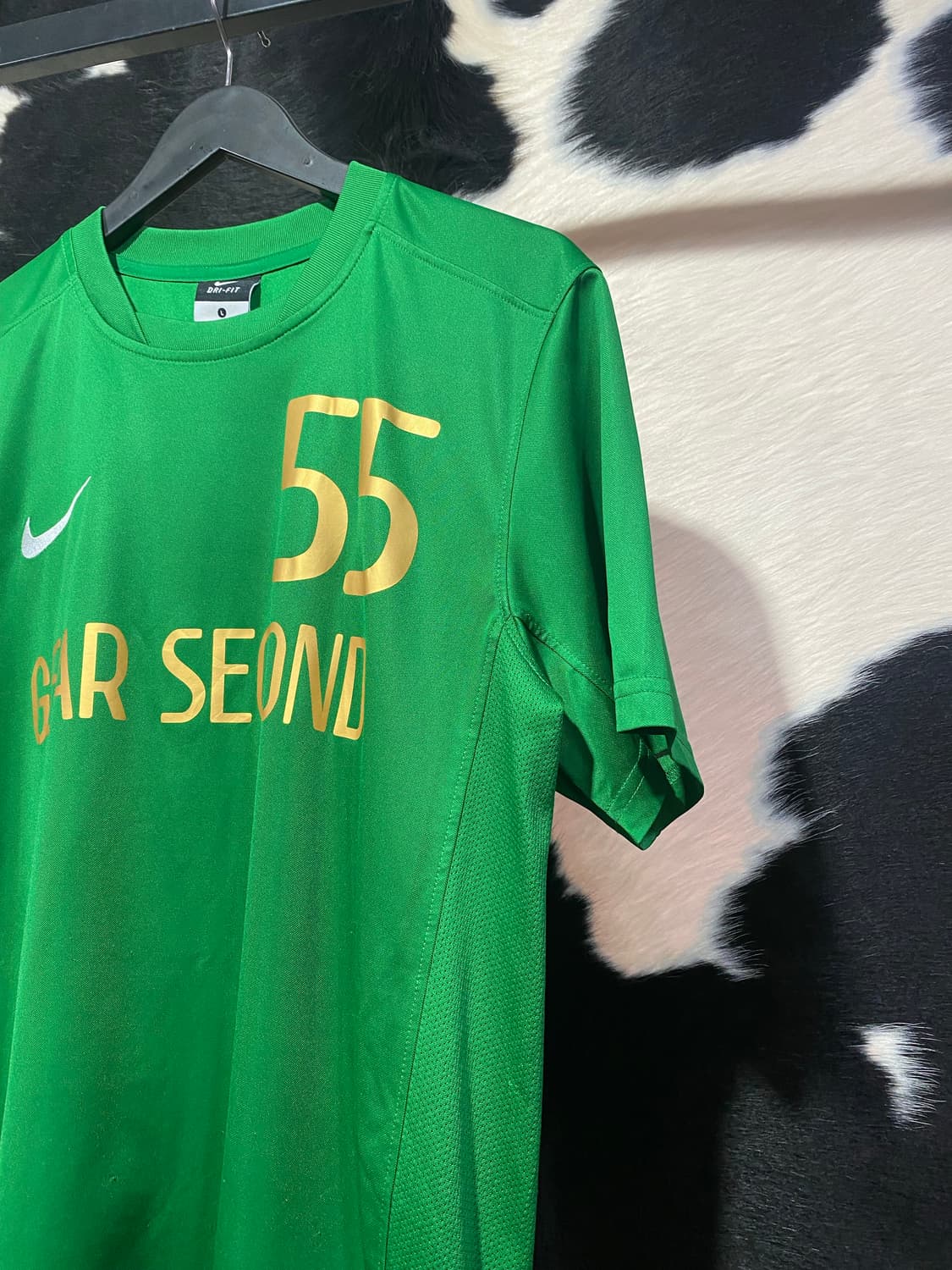 Nike 세컨 기어 골드 레터링 져지 반팔 티셔츠 상품이미지4