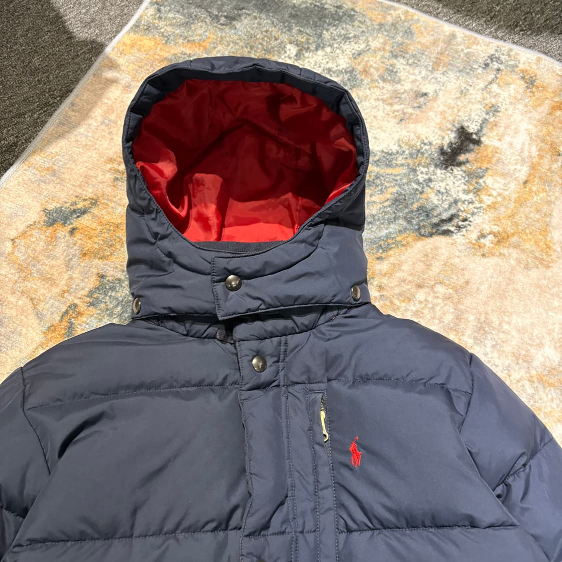 폴로 래드포니 빈티지 후드패딩 상품이미지4