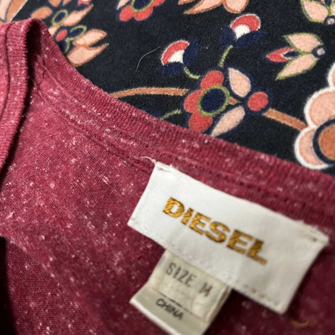 디젤 여성 포켓 반팔티 M/95 상품이미지6