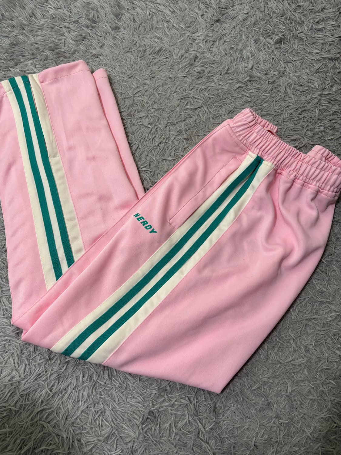 널디 핑크 트레이닝 팬츠 상품이미지1