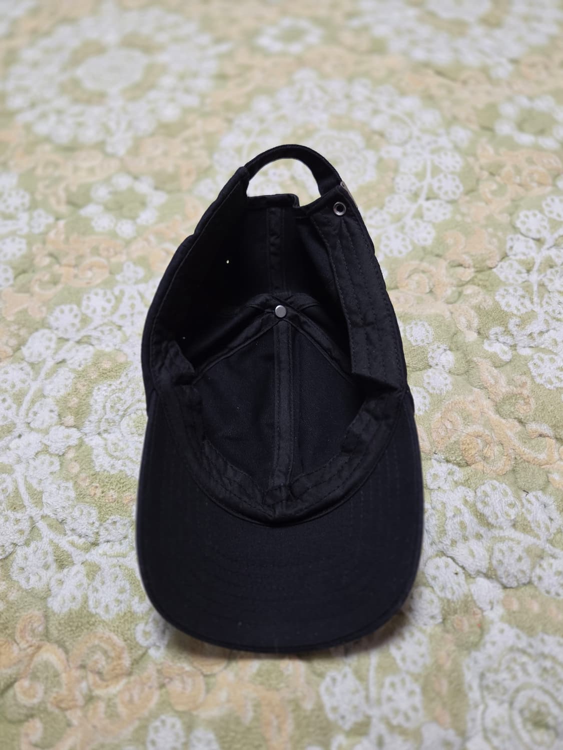 발렌시아가 블랙 볼캡 모자 상품이미지2