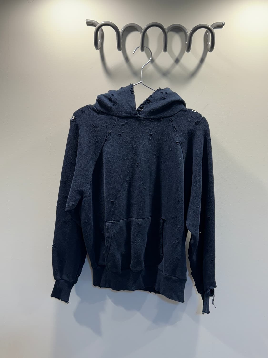 60'S Faded Plain Hoodie 상품이미지1