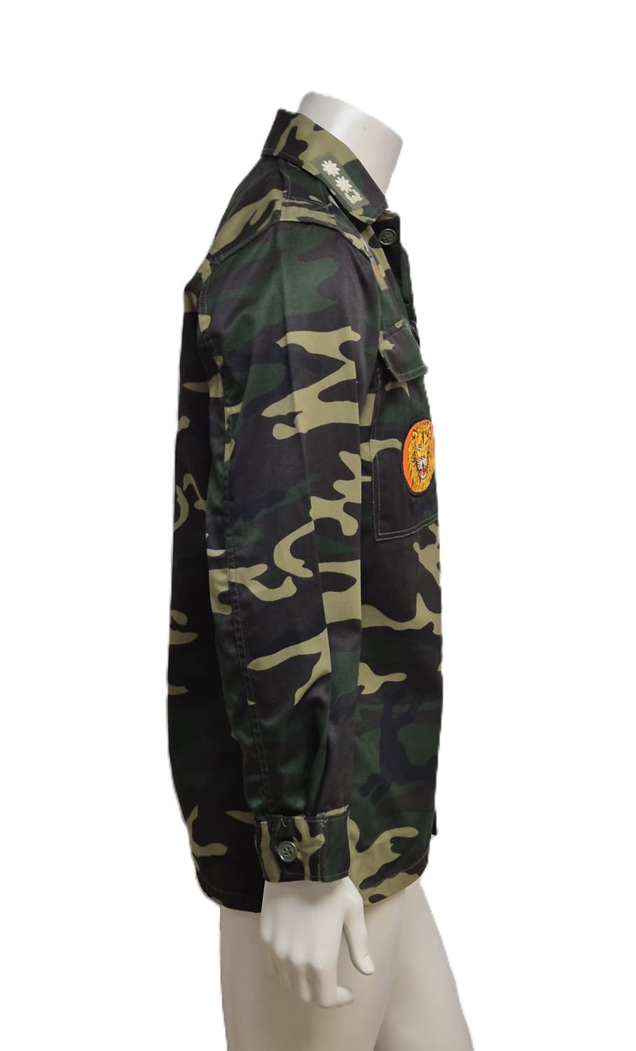 육군 구형 특수전사령부 보병 중령 후기형 독사복 전투복 상의 자켓 (M) 상품이미지3