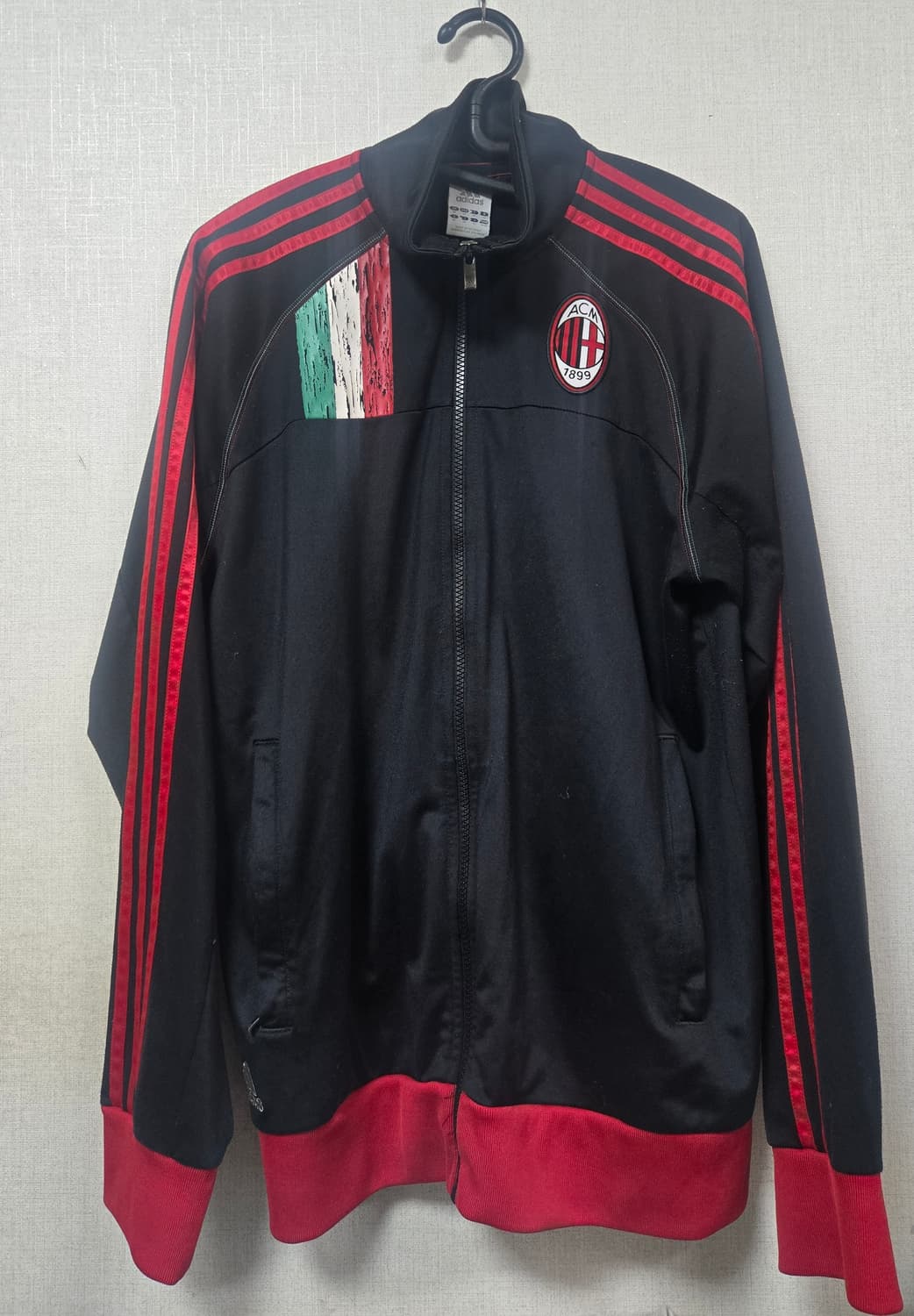 아디다스 AC밀란 져지 검빨 트랙탑 자켓 축구 fc 상품이미지1