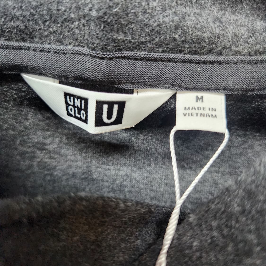 새상품 유니클로 U 브러쉬드 후드티 M(XL) 상품이미지4