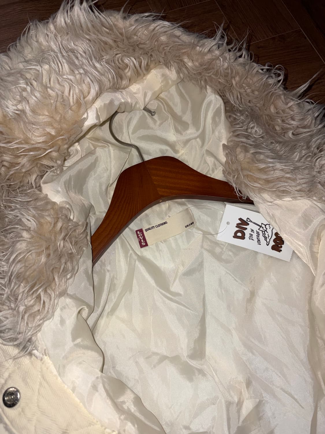 리바이스 퍼 후드 패딩 상품이미지8