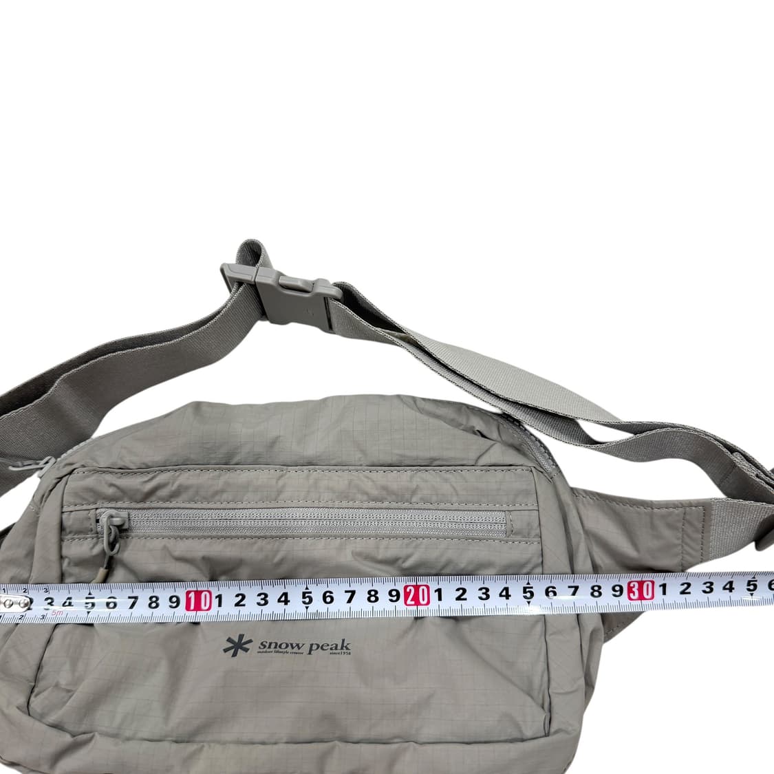 스노우피크 나일론 웨이스트백 힙색 가방 카키 그린 상품이미지6