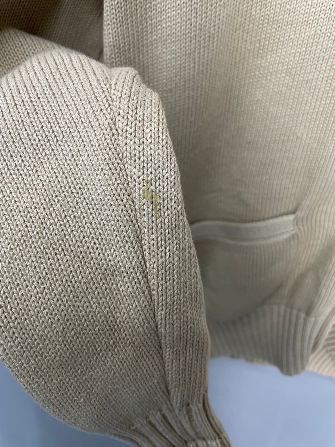 폴로 랄프로렌 자수 로고 베이지 니트 가디건 H1348 상품이미지6