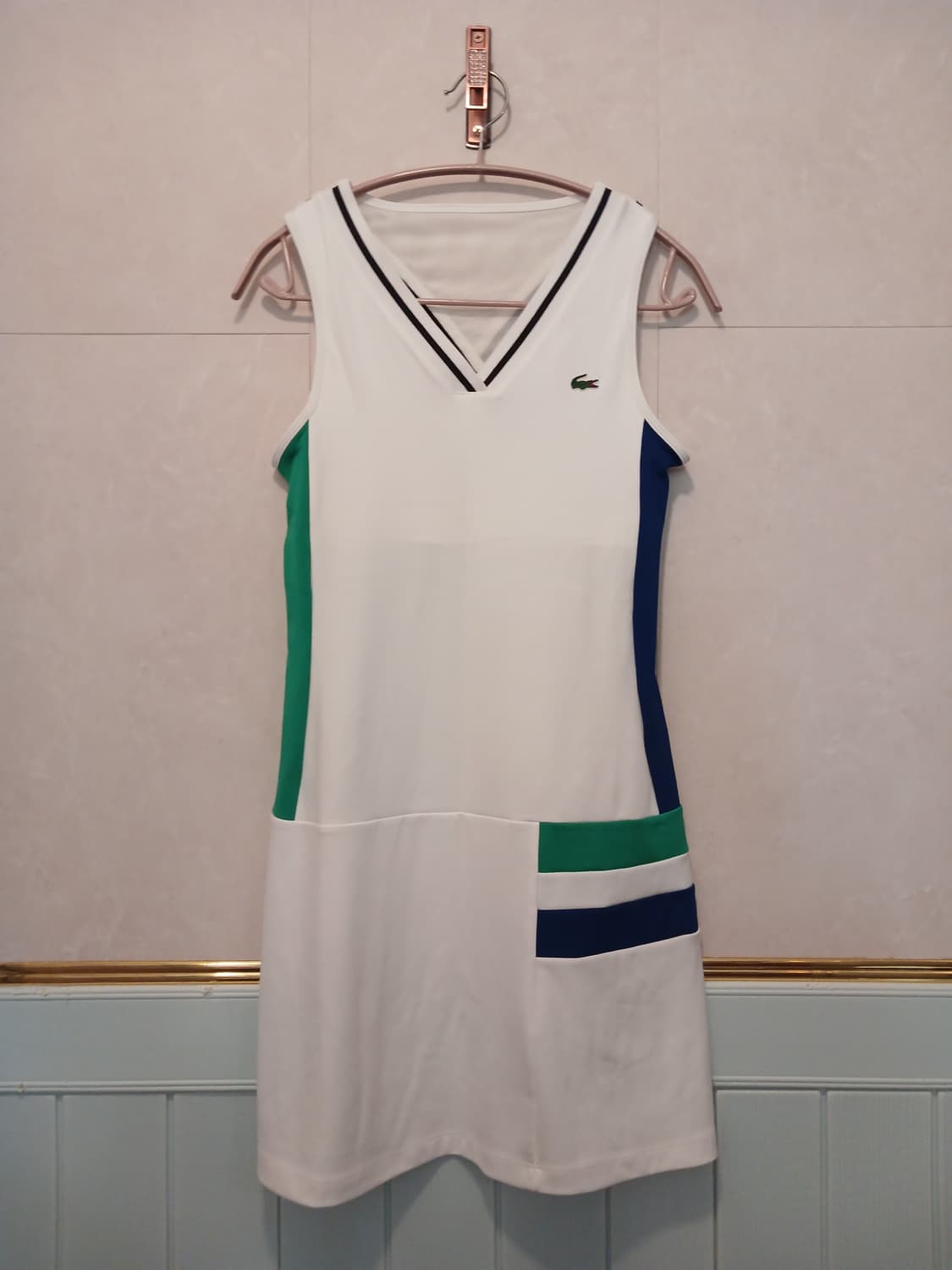 라코스테 정품 여성 민소매 원피스 36 사이즈 상품이미지1