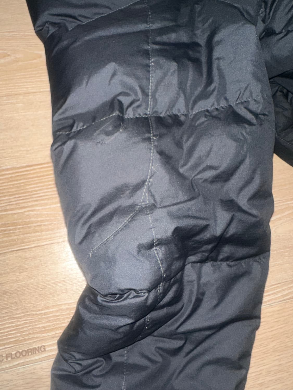 폴로 고햄 패딩 블랙 xs 상품이미지6