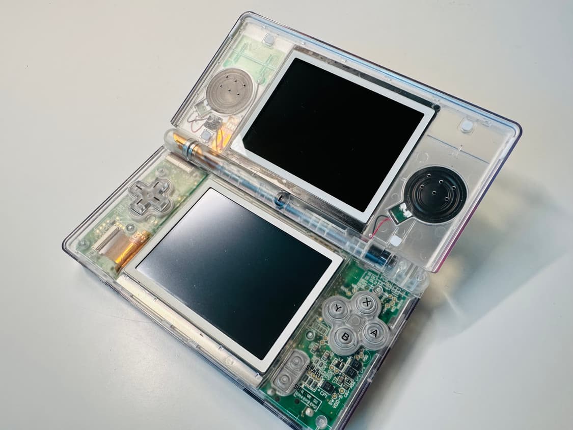 닌텐도 DSL 클리어 하우징 한글 정발판 + 정품 충전기 판매(게임보이) 상품이미지6